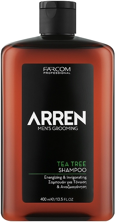 Arren Шампунь для чоловіків Men's Grooming Tea Tree Shampoo - фото N1