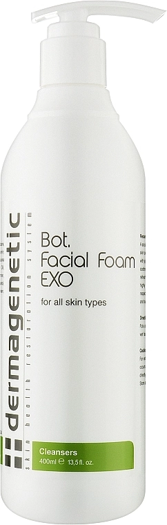 Dermagenetic Очищающая пенка для умывания с гранулами Bot. Facial Foam EXO - фото N1