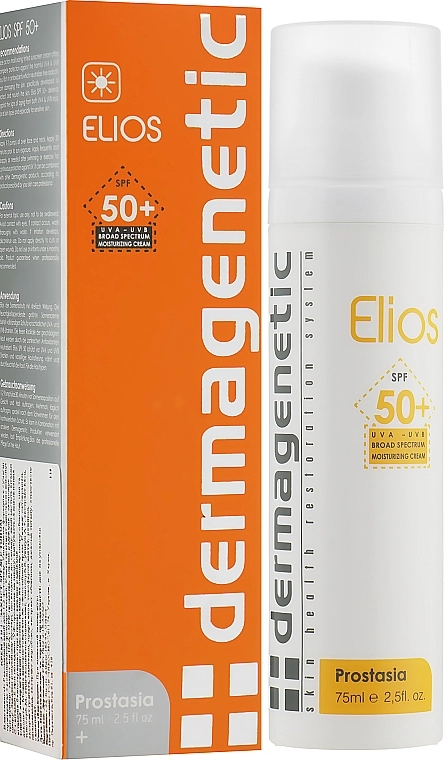 Dermagenetic Солнцезащитный крем SPF50 Sunscreen Elios SPF50 3in1 UVA/UVB Cream - фото N2