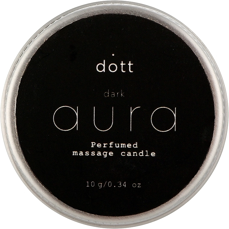 Dott Парфумована масажна свічка Dark Aura Candle - фото N1