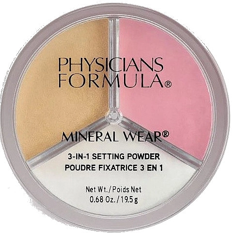 Physicians Formula Mineral Wear 3-In-1 Setting Powder Фиксирующая пудра для лица - фото N1