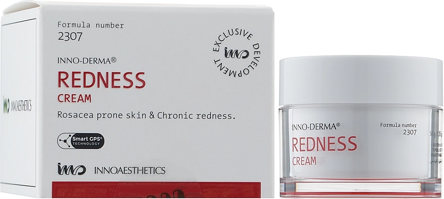 Innoaesthetics Зволожувальний крем для шкіри, схильної до почервоніння Inno-Derma Redness Cream - фото N2