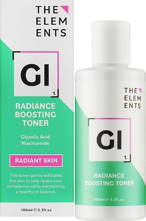 THE ELEMENTS Тонер для сяючої шкіри Radiance Boosting Toner - фото N2