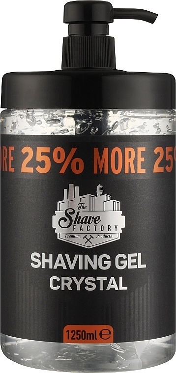 The Shave Factory Гель для бритья Shaving Gel Crystal - фото N1