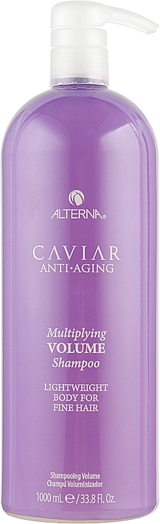 Alterna Шампунь для объема с экстрактом черной икры Caviar Anti-Aging Multiplying Volume Shampoo - фото N3