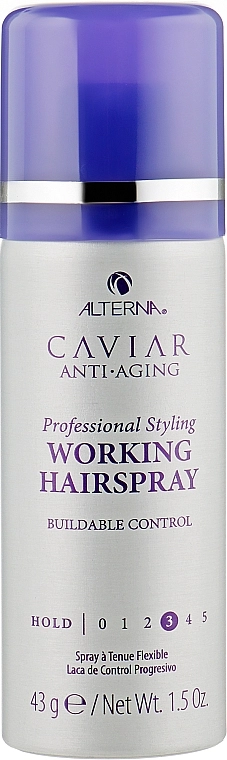 Alterna Лак подвижной фиксации Caviar Working Hair Spray - фото N1