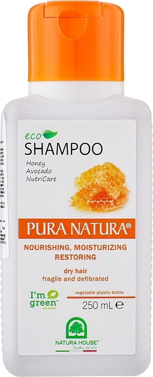 Natura House Шампунь для волосся "Поживний" Nourishing Eco Shampoo - фото N1