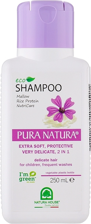 Natura House Шампунь для волосся "Делікатний" Extra Soft Eco Shampoo - фото N1