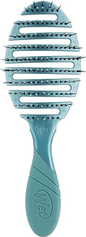 Wet Brush Расческа для волос Pro Flex Dry Mineral Etchings Teal - фото N1