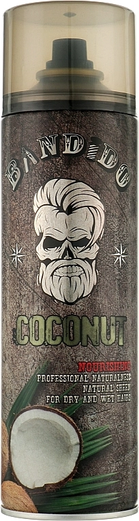 Bandido Кокосовый лак для волос Natural Oil Sheen Spray Coconut - фото N1
