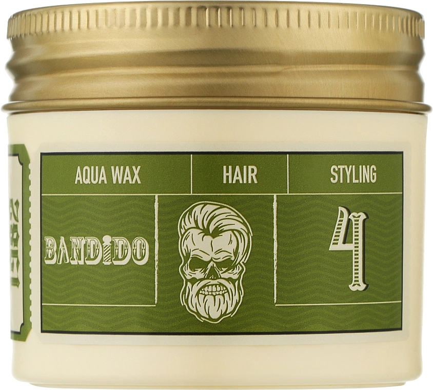 Bandido Воск для укладки волос на водной основе легкой фиксации Aqua Wax 4 Light Green - фото N1