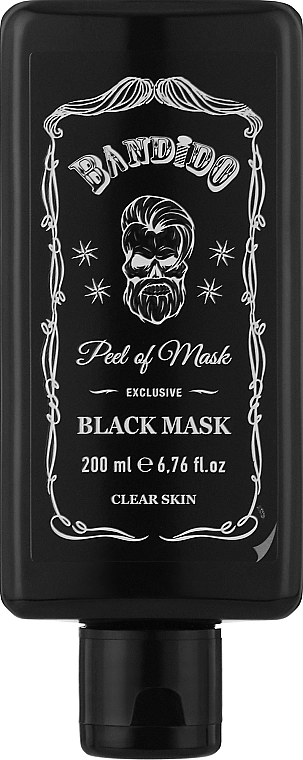 Bandido Маска для обличчя очищувальна Black Mask - фото N1
