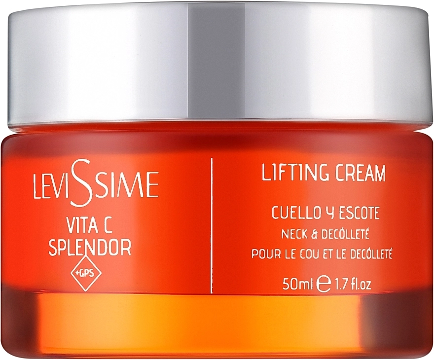 LeviSsime Лифтинг-крем для шеи и декольте Vita C Splendor Lifting Cream - фото N1
