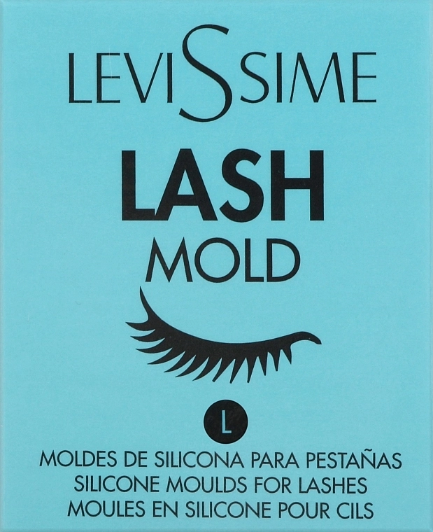 LeviSsime Lash Mold Силиконовые формы для завивки ресниц, L - фото N1