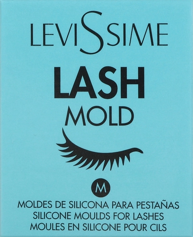 LeviSsime Lash Mold Силиконовые формы для завивки ресниц, M - фото N1