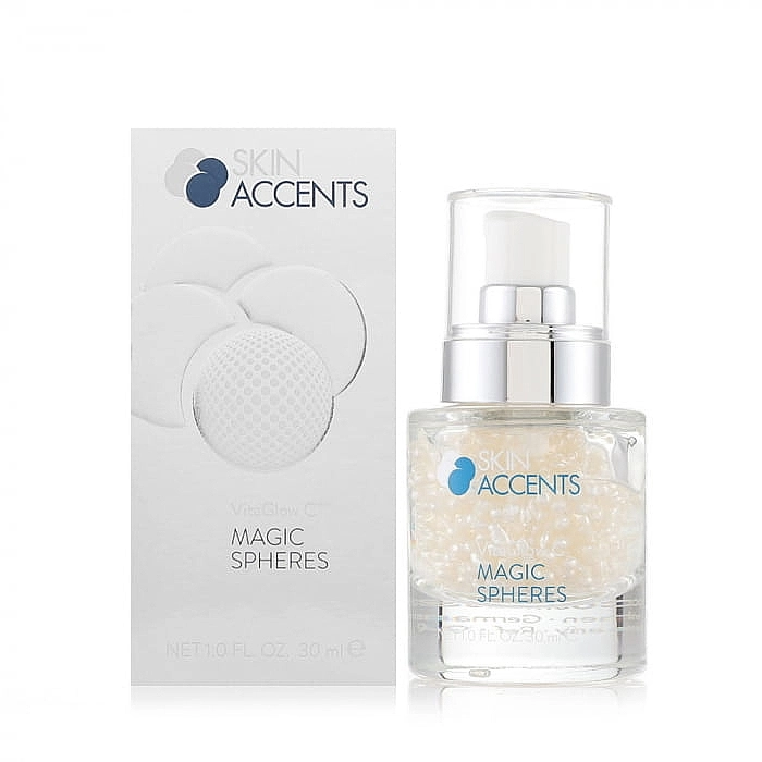 Inspira:cosmetics Сироватка з перлинками "Вітамін С" Skin Accents VitaGlow C Magic Spheres - фото N1