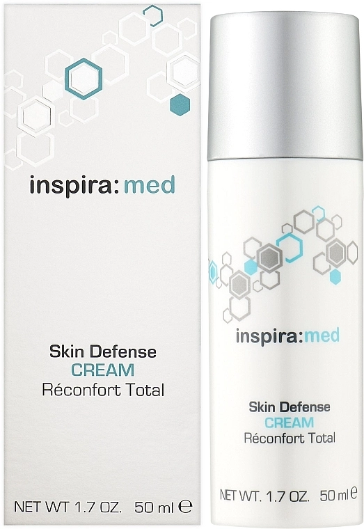 Inspira:cosmetics Обогащенный успокаивающий крем Med Skin Defense Cream - фото N2