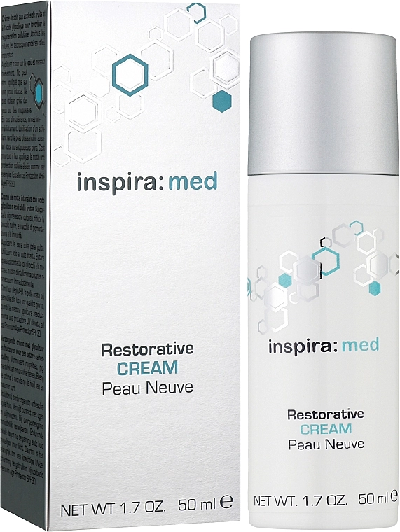 Inspira:cosmetics Вiдновлювальний нічний крем з АНА кислотами Med Restorative Cream - фото N2