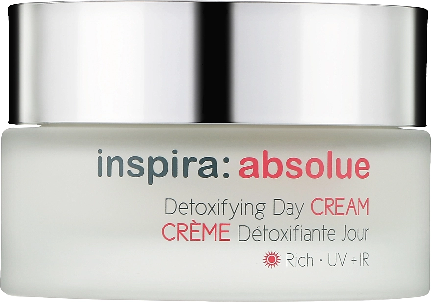 Inspira:cosmetics Денний детокс-крем для сухої шкіри обличчя Inspira:absolue Detoxifying Day Cream Rich - фото N1