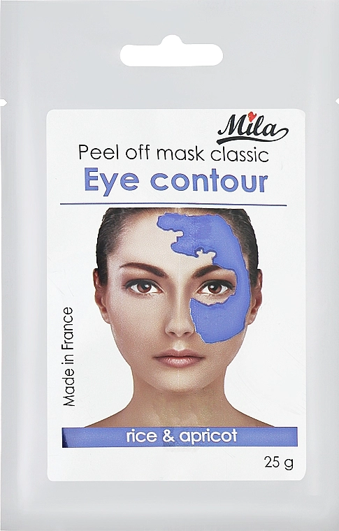 Mila Маска альгинатная классическая порошковая "Для контура глаз" Eye Contour Peel Off Mask, 200g - фото N1