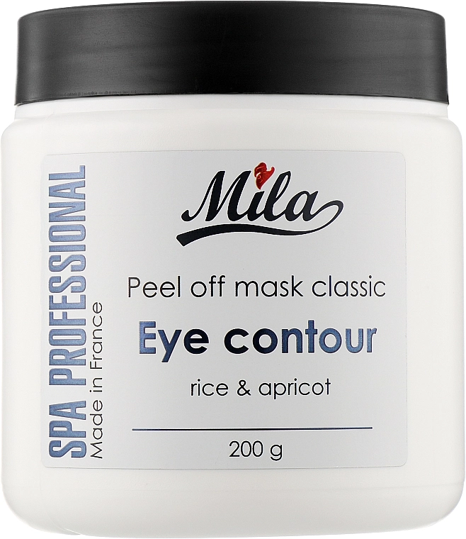 Mila Маска альгинатная классическая порошковая "Для контура глаз" Eye Contour Peel Off Mask, 200g - фото N3