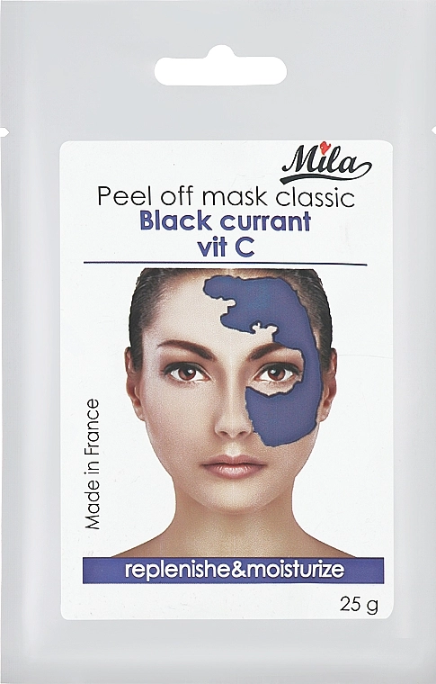 Mila Маска альгінатна класична порошкова "Чорна смородина та вітамін С" Mask Peel Of Blask Currant - фото N1