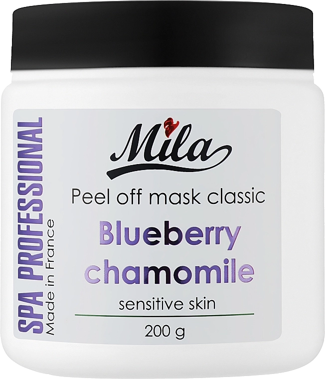 Mila Маска альгінатна класична порошкова "Чорниця і ромашка" Exfoliating Peel Off Mask Blueberry Chamomile - фото N3