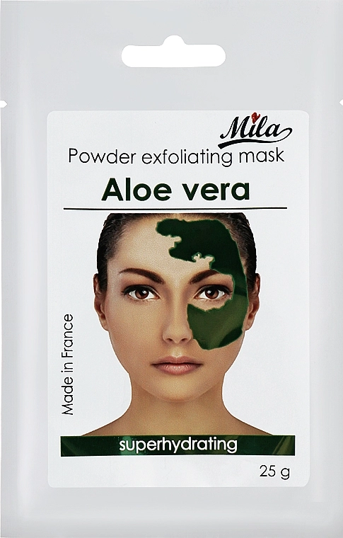 Mila Маска альгинатная классическая порошковая "Алоэ" Superhydrating Peel Off Mask Aloe Vera - фото N1