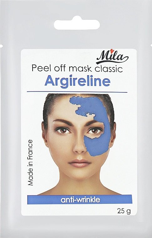 Mila Маска альгінатна класична порошкова "Аргирелін, міорелаксінг" Anti-Wrinkle Peel Off Mask Argireline - фото N1