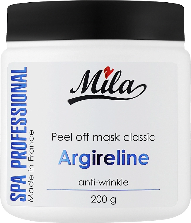 Mila Маска альгінатна класична порошкова "Аргирелін, міорелаксінг" Anti-Wrinkle Peel Off Mask Argireline - фото N3