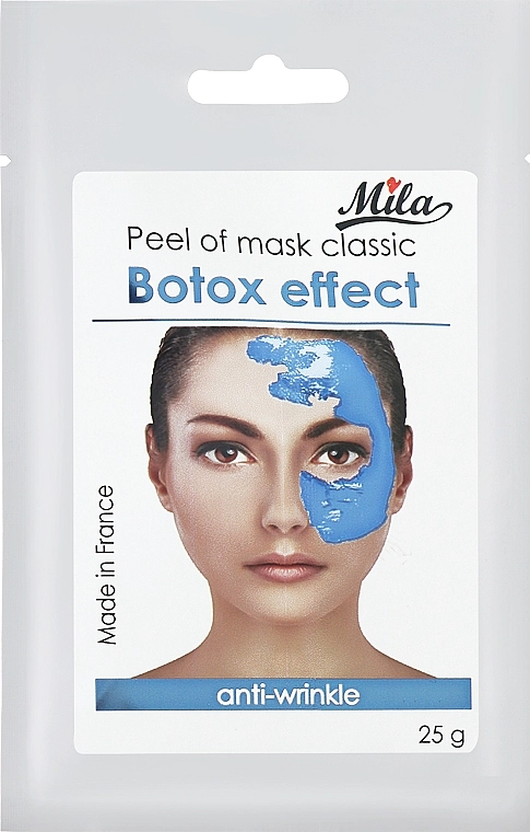 Mila Маска альгинатная классическая порошковая "С эффектом Ботокса" Mask Peel Off Anti-Wrinkles-Botox Effect - фото N1