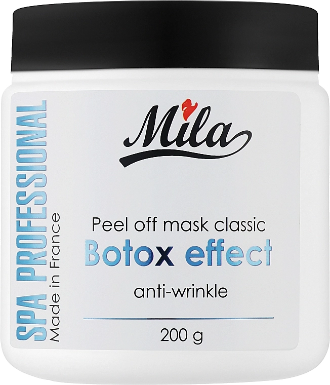 Mila Маска альгінатна класична порошкова "З ефектом ботокса" Mask Peel Off Anti-Wrinkles-Botox Effect - фото N3