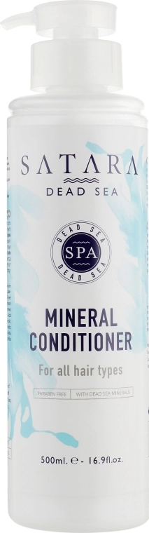Satara Минеральный кондиционер для всех типов волос Dead Sea Mineral Conditioner - фото N1