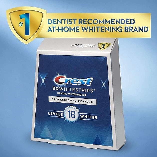 Crest Відбілювальні смужки для зубів, без коробки 3D Whitestrips Professional Effects - фото N8