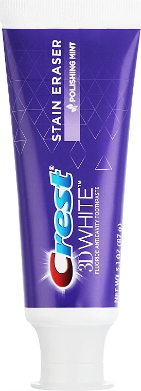 Crest Відбілювальна зубна паста 3D White Stain Eraser Fresh Mint Whitening Toothpaste - фото N1