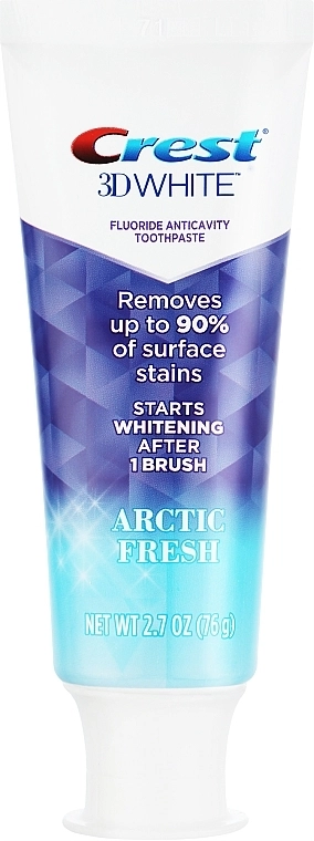 Crest Отбеливающая зубная паста 3D White Arctic Fresh Icy Cool Mint - фото N1
