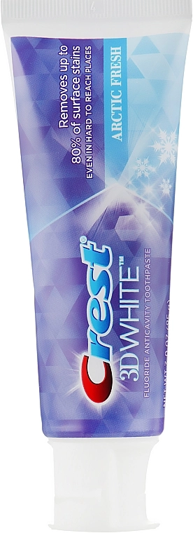 Crest Отбеливающая зубная паста 3D White Arctic Fresh Icy Cool Mint - фото N3