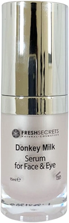 Madis Сироватка для обличчя та очей "Осляче молоко" Fresh Secrets Donkey Milk Serum For Face And Eye - фото N1