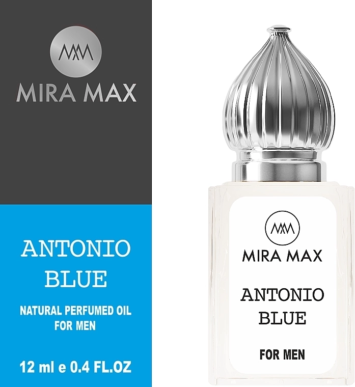 Mira Max Antonio Blue Парфюмированное масло для мужчин - фото N1