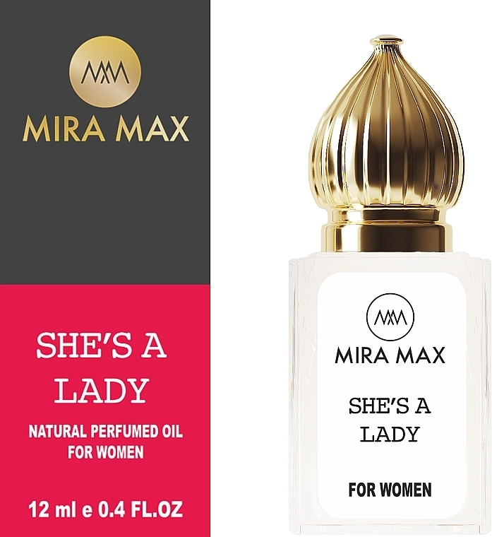 Mira Max She's a Lady Парфумована олія для жінок - фото N1