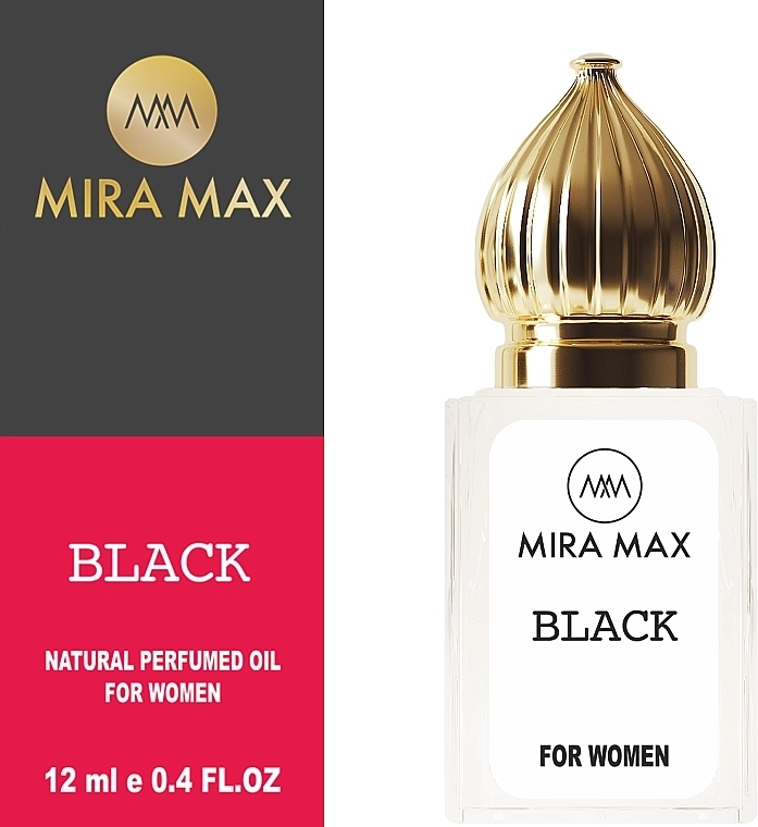 Mira Max Black Парфумована олія для жінок - фото N1