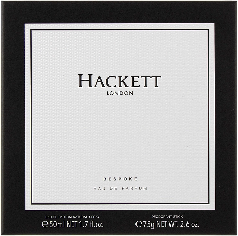 Hackett London Bespoke Набор (edp/50ml + deo/75g) - фото N1