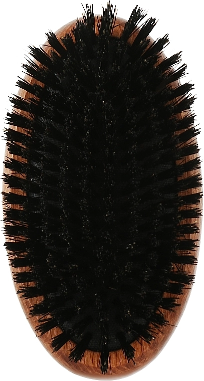 Gorgol Щітка для бороди на гумовій подушці із щетиною кабана - фото N1