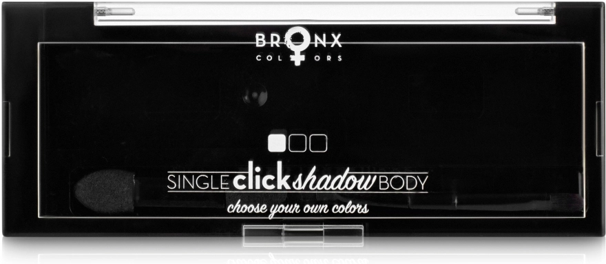 Bronx Colors Футляр для тіней Single Slide Shadow Body - фото N1
