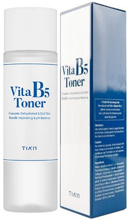 Tiam Увлажняющий тонер с витамином B5 My Signature Vita B5 Toner - фото N3