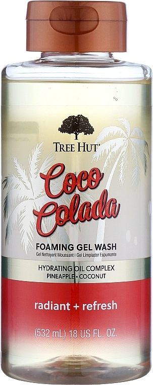 Tree Hut Гель для душа Coco Colada Foaming Gel Wash - фото N1