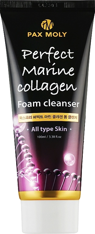 Pax Moly Пінка для обличчя з морським колагеном Perfect Marine Collagen Foam Cleanser - фото N1