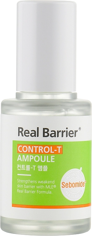 Real Barrier Легка сироватка для жирної і комбі шкіри Control-T Ampoule - фото N1