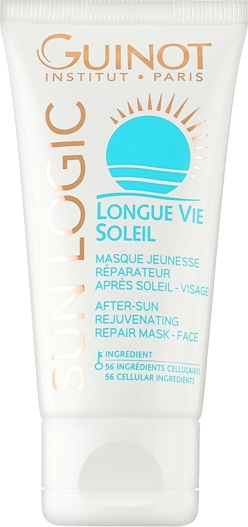 Guinot Антивозрастная восстанавливающая маска для лица после загара Sun Logic Repairing Mask After Sun Face - фото N1