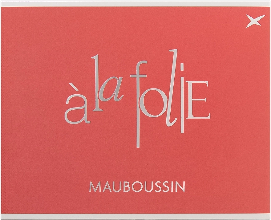 Mauboussin À la Folie Набор (edp/100ml + b/lot/100ml + sh/gel/100ml + pouch) - фото N1